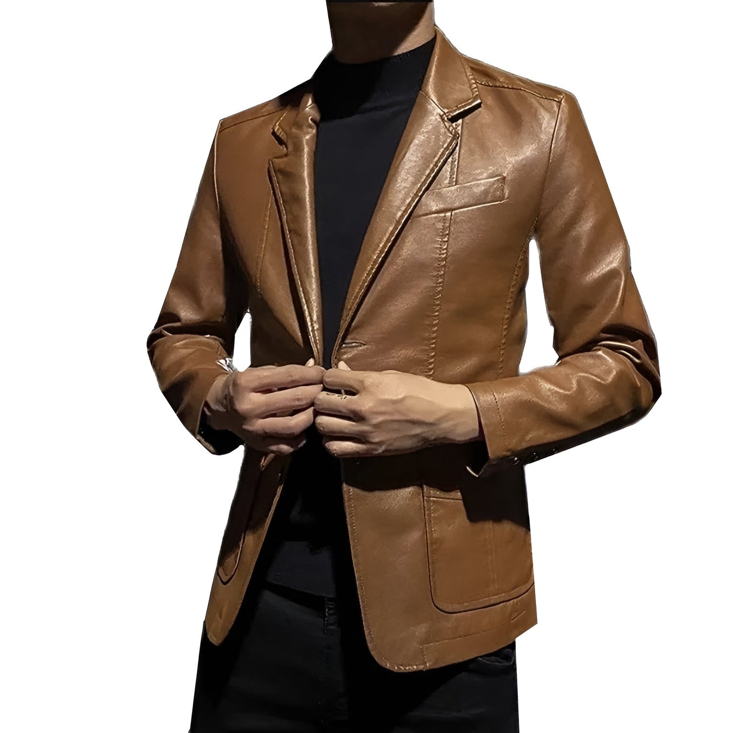 Matthew | Business casual leather jacket