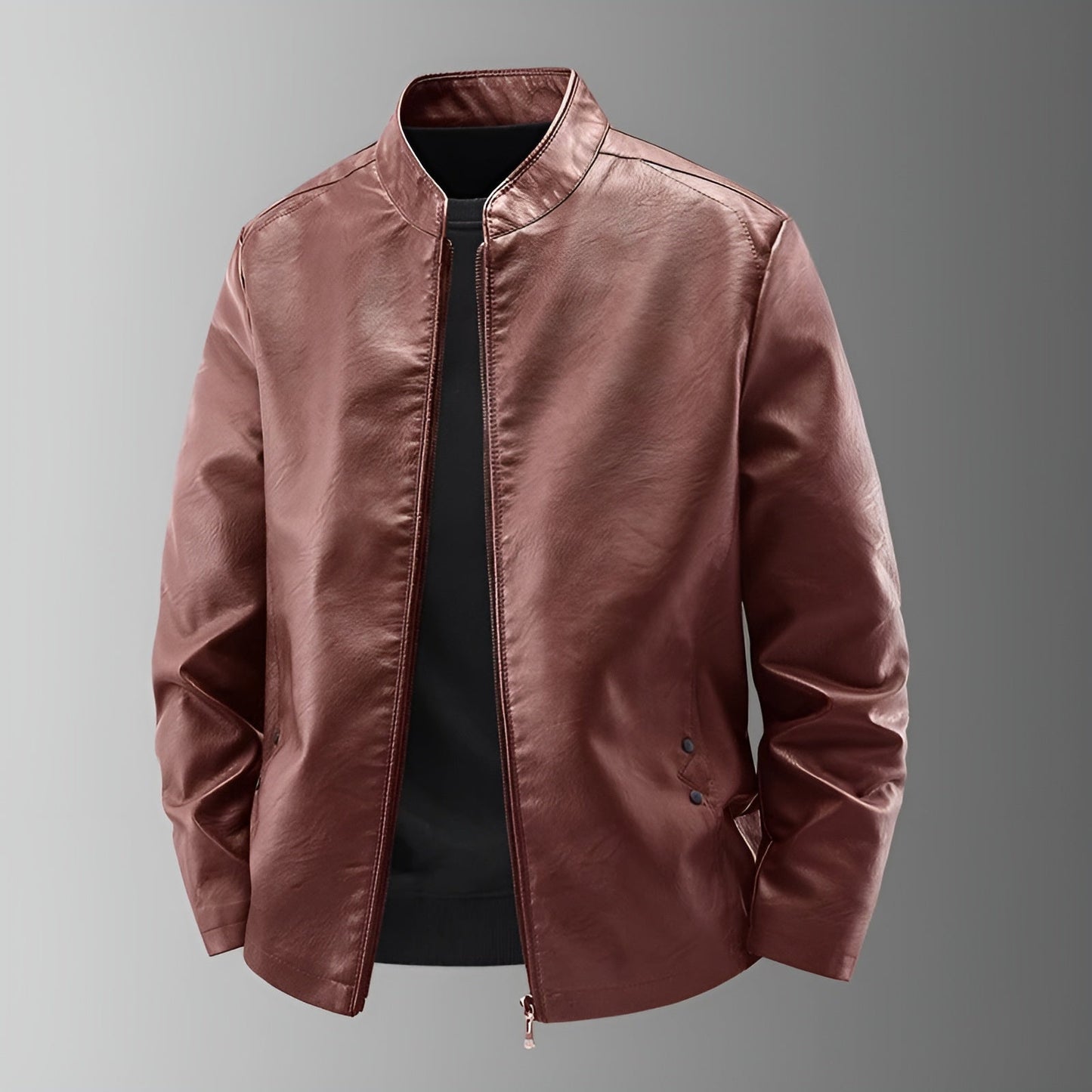 Timothy | Leather biker jacket