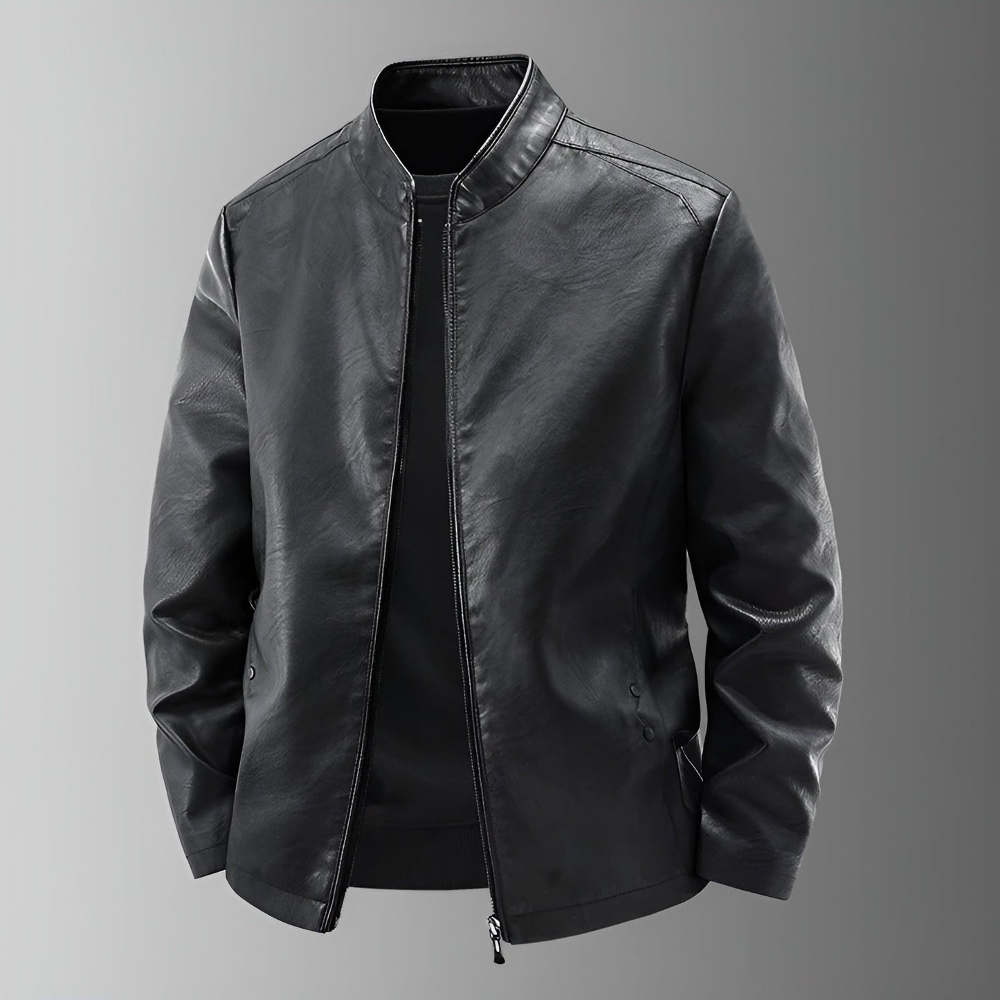 Timothy | Leather biker jacket