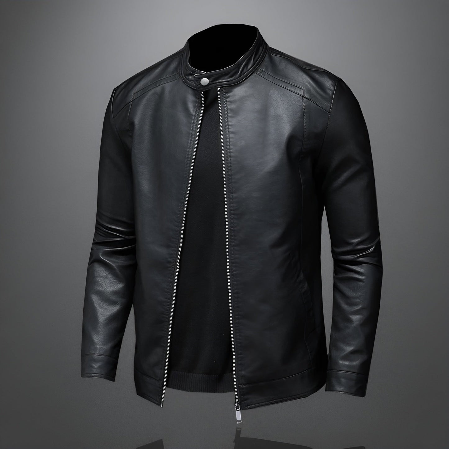 Conor | Classic leather jacket