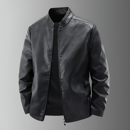 Timothy | Leather biker jacket