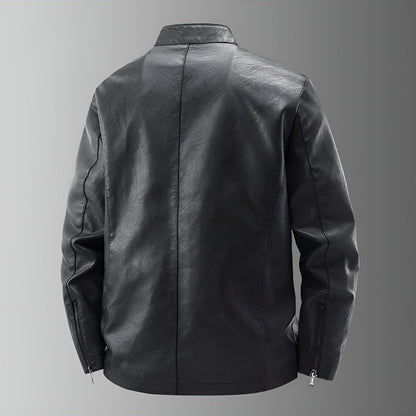 Timothy | Leather biker jacket