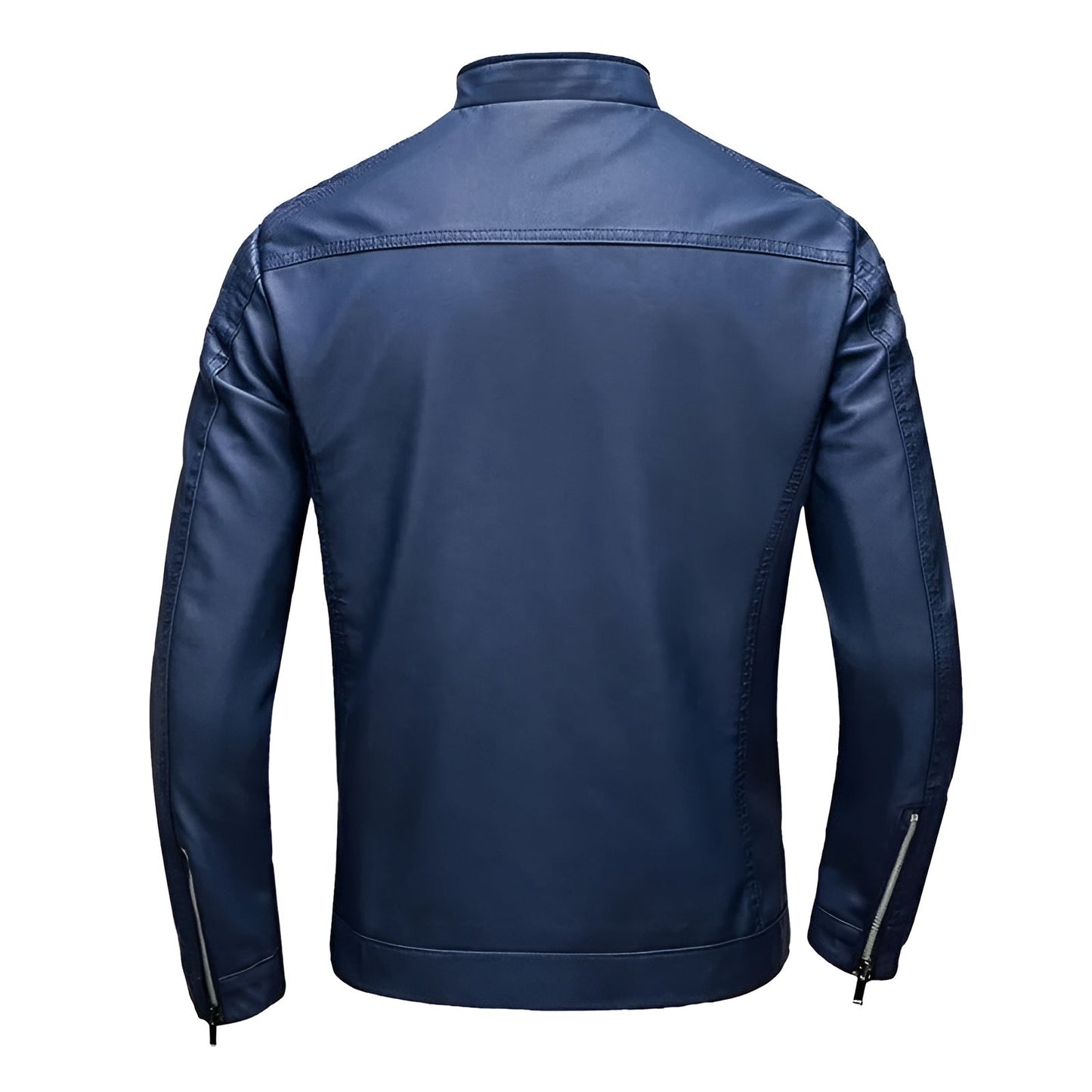 Walter | Leather jacket with collar