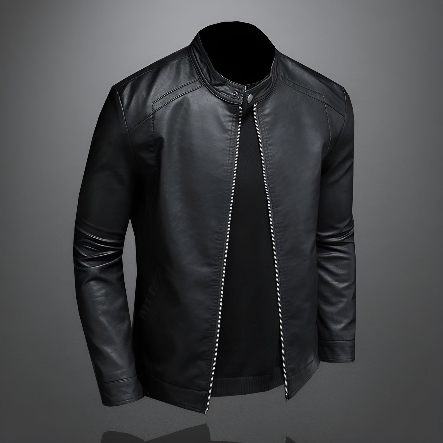Conor | Classic leather jacket