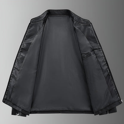 Timothy | Leather biker jacket