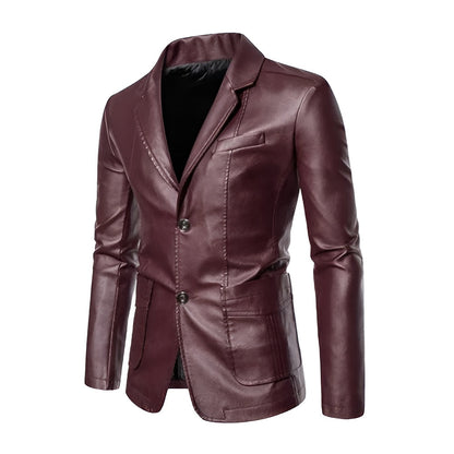 Matthew | Business casual leather jacket