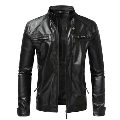 Ronald | Stylish Leather Jacket for Men