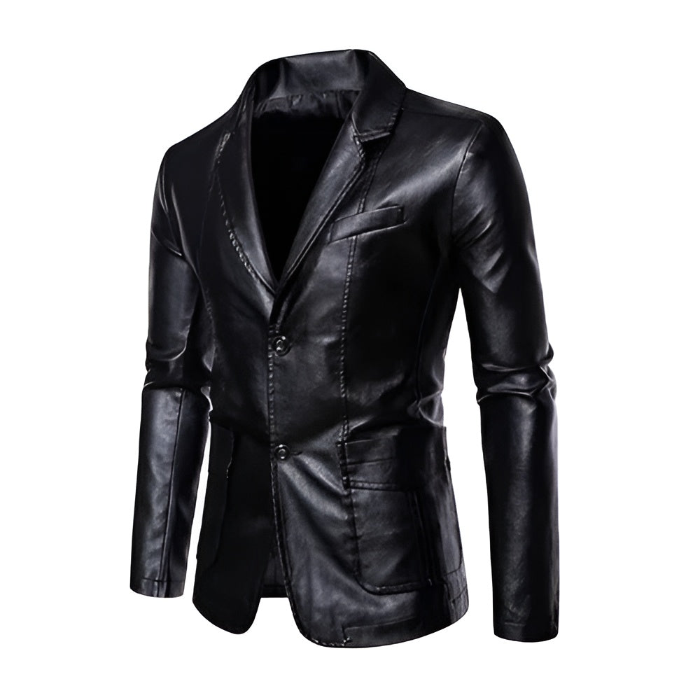 Matthew | Business casual leather jacket