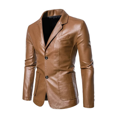 Matthew | Business casual leather jacket