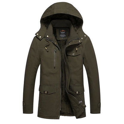 Theo | Stylish cotton quilted winter jacket