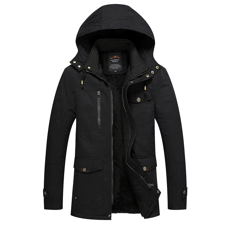 Theo | Stylish cotton quilted winter jacket