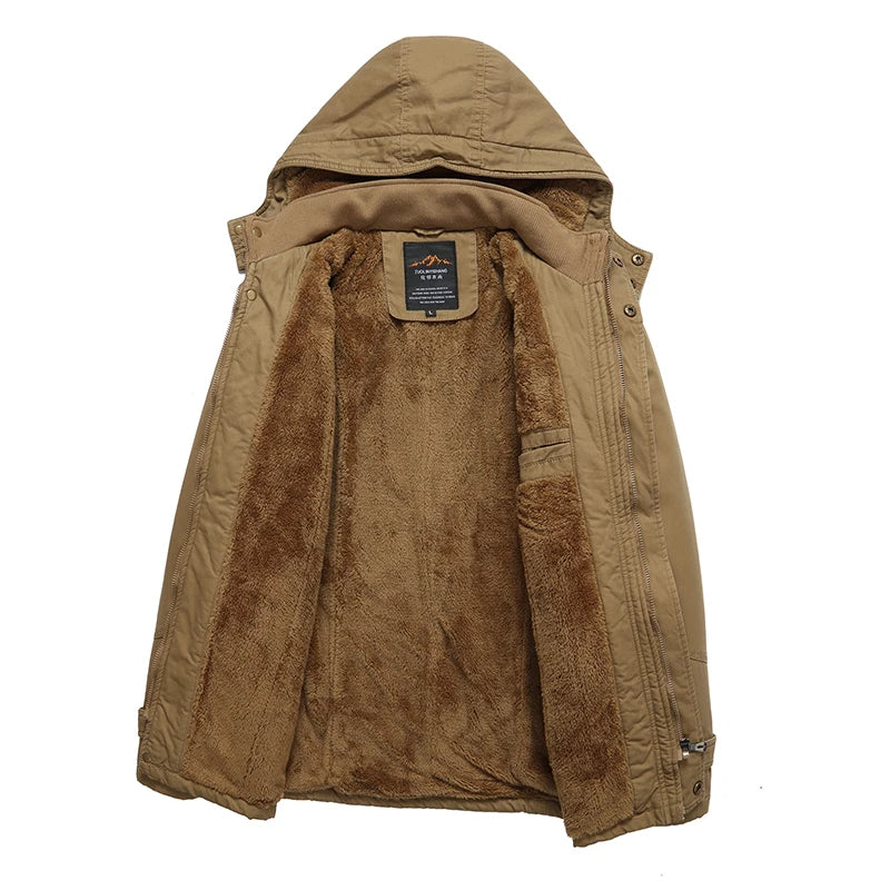 Theo | Stylish cotton quilted winter jacket