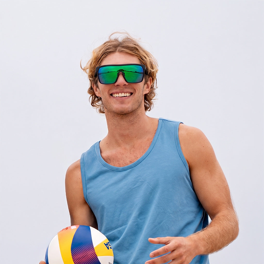 SunRift™ | Oversized Polarized Shield Sunglasses
