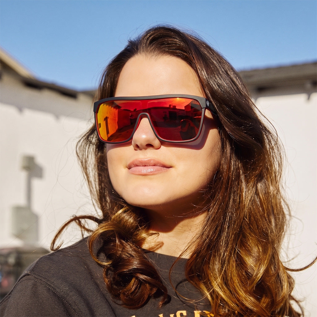 SunRift™ | Oversized Polarized Shield Sunglasses