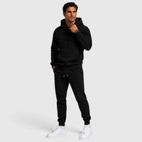 Shawn | Mens Hoodie and Jogger Set | Relaxed Fit Tracksuit, Kangaroo Pocket, Cuffed Joggers | Black, Camel, Navy S-3XL