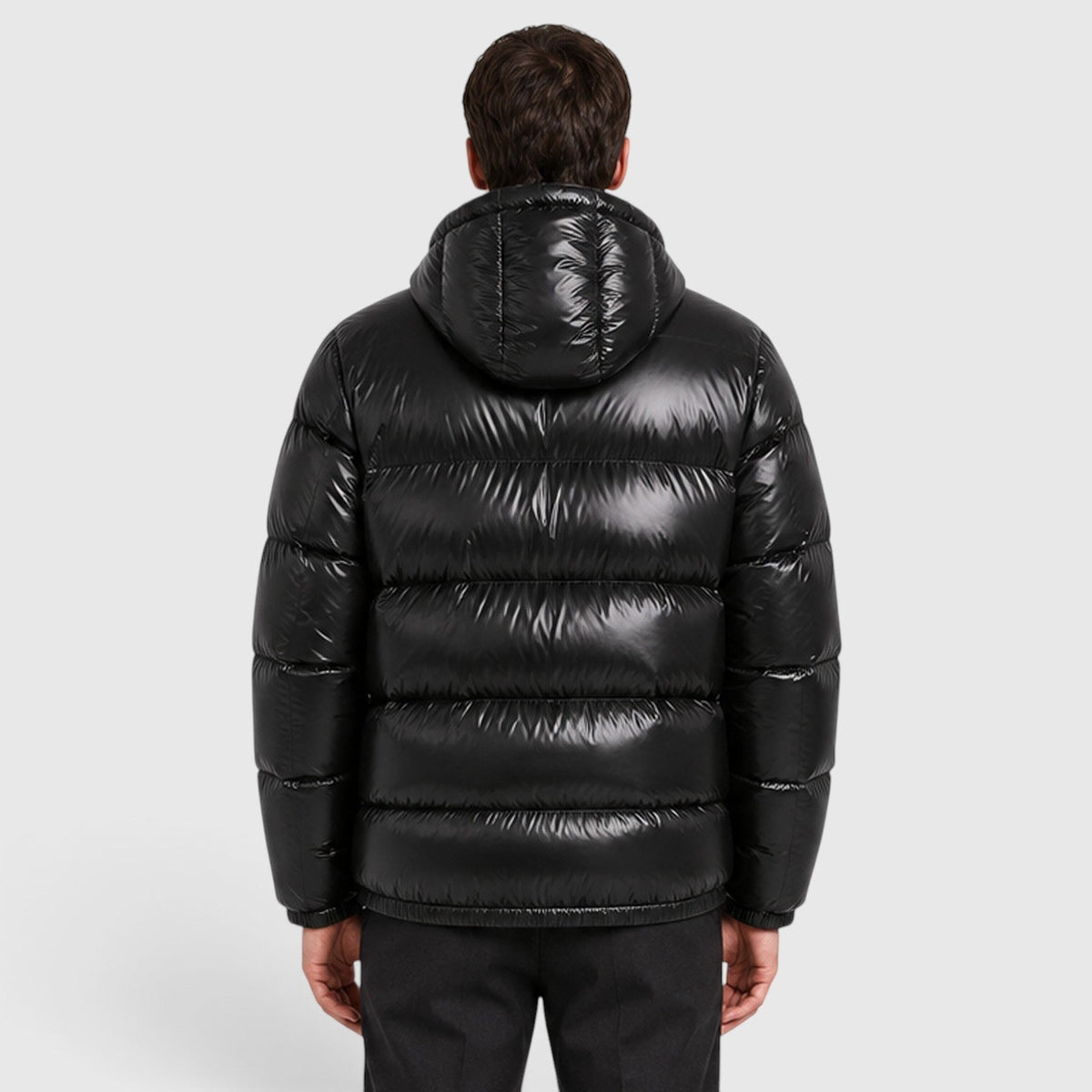 Brett Mens Hooded Puffer Jacket