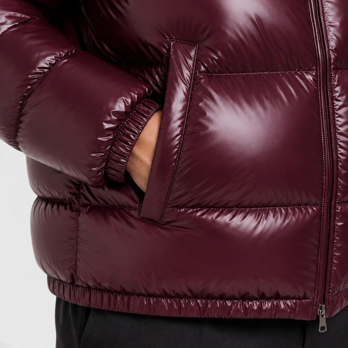 Brett Mens Hooded Puffer Jacket