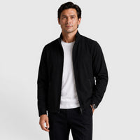 Dylan | Mens Lightweight Zip-Up Jacket | Tailored Silhouette, Clean Lines, Layering | Black, Navy, Green and More M-3XL