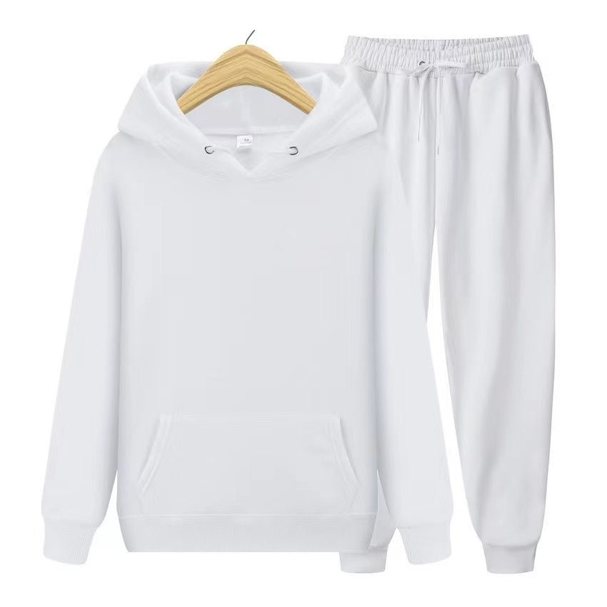 Julia Womens Hoodie and Sweatpants Set in White