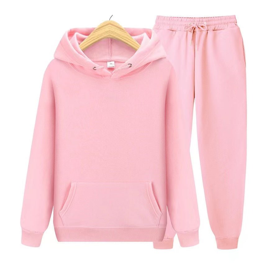 Julia Womens Hoodie and Sweatpants Set in Pink