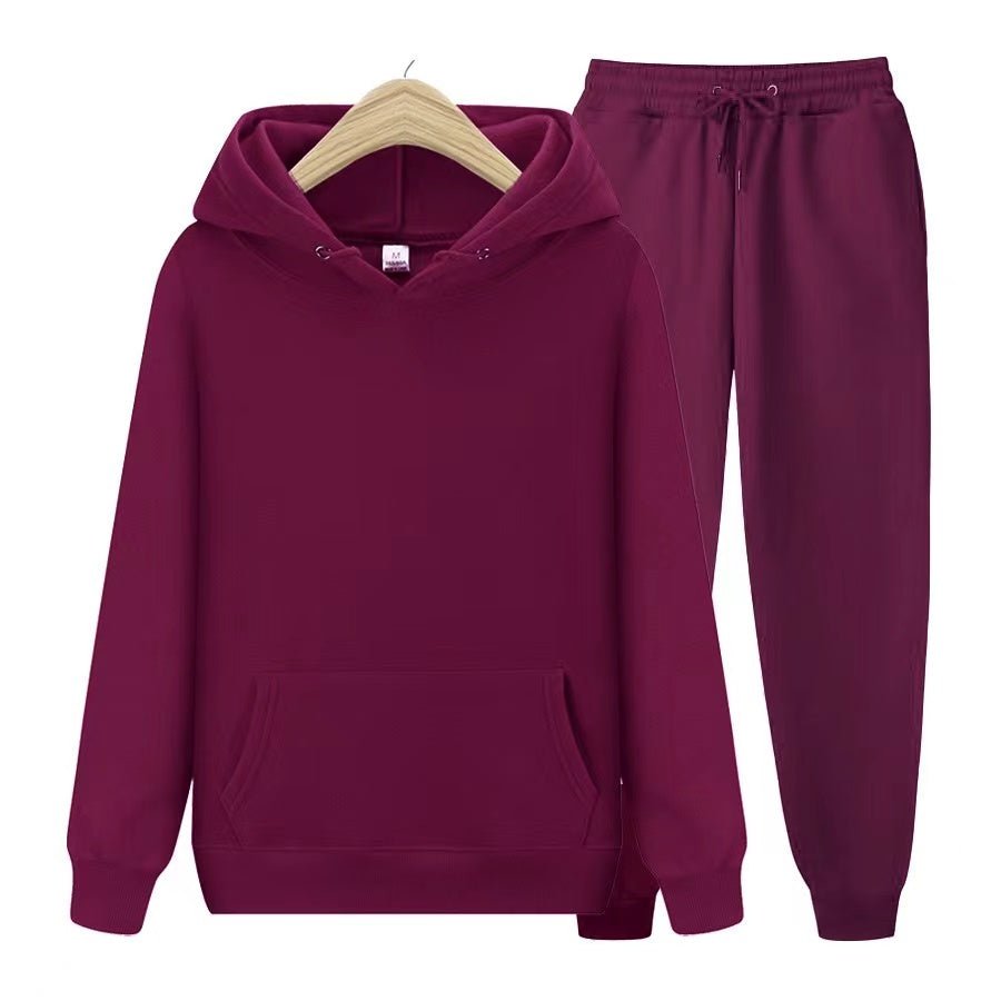 Julia Womens Hoodie and Sweatpants Set in Purple