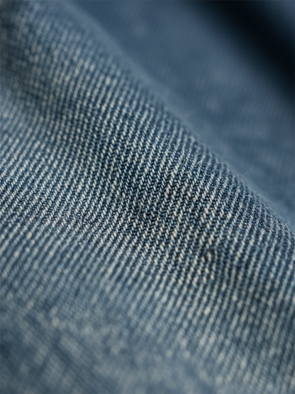 Miranda™ | Vintage Washed Soft Cotton Feel Denim Maxi Dress