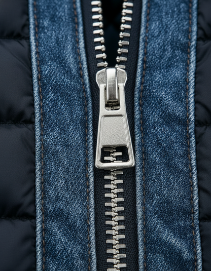MAX - HYBRID QUILTED DENIM JACKET