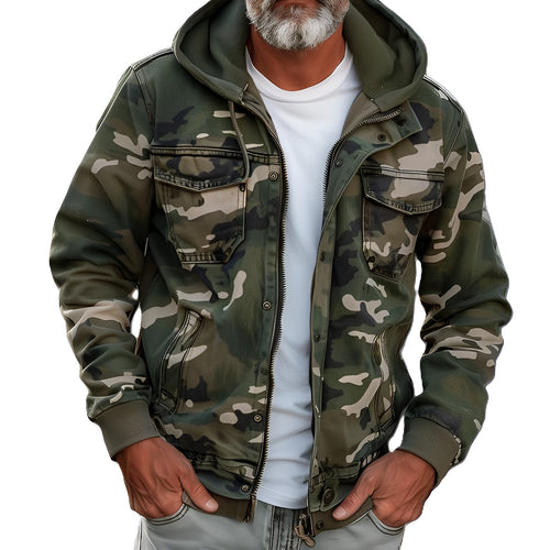 Frank | Camouflage Pattern Jacket