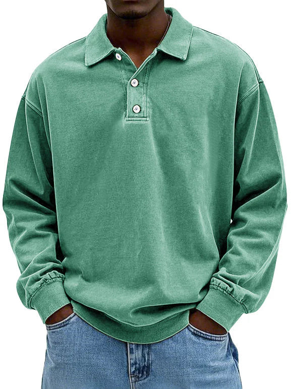 Rowan | Smart Casual Everyday Polo Sweatshirt