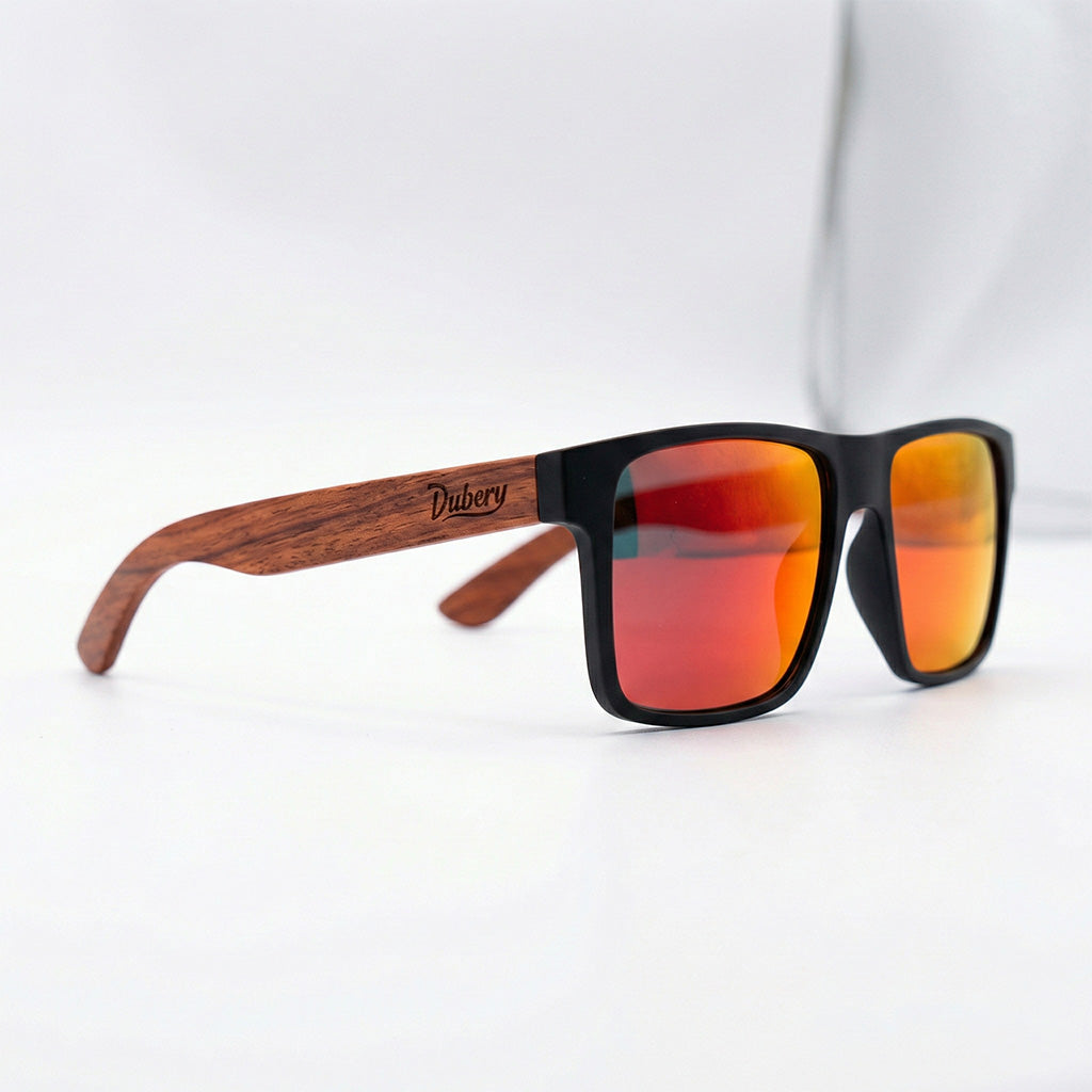 WoodCore™ |Polarized Wooden Temple Sunglasses