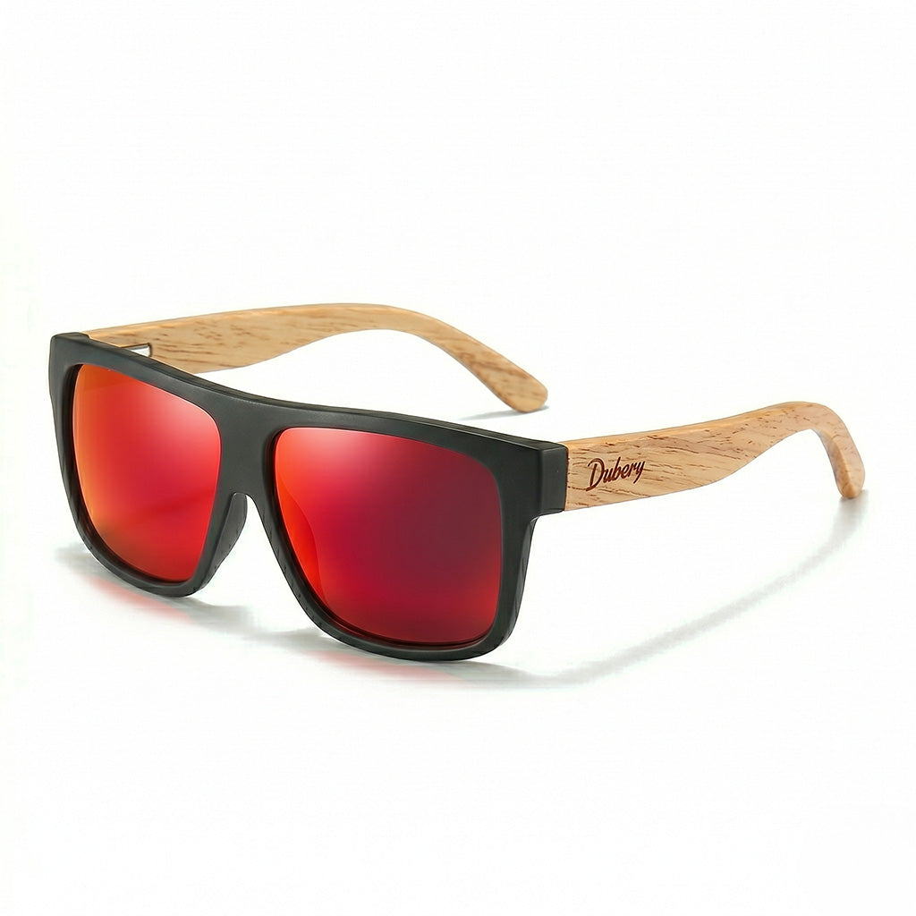 RetroWood™ | Vintage Wood-Grain Polarized Sunglasses