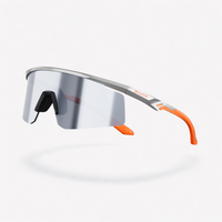 Silver / Orange