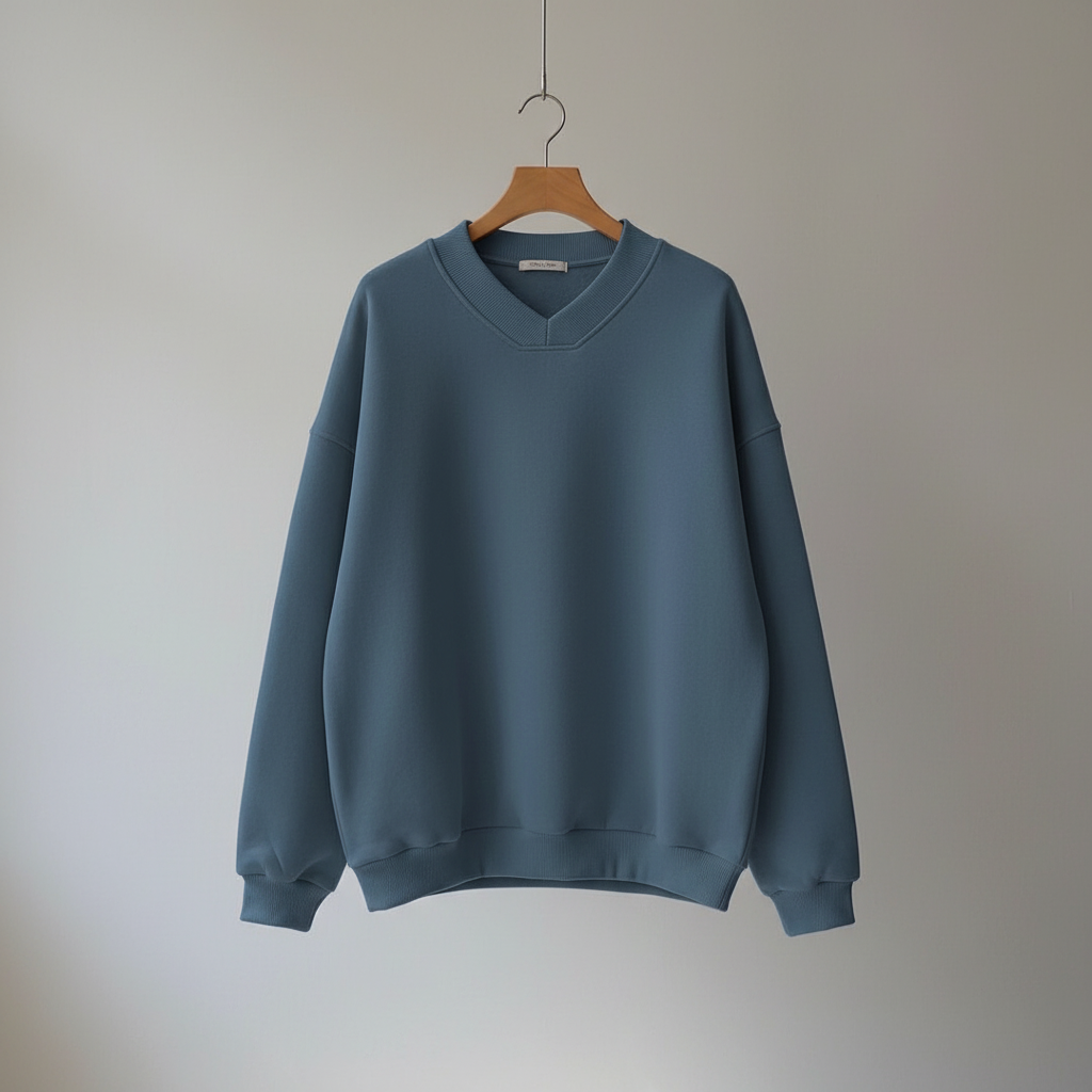 Thessaly | Women's Oversized V-Neck Pullover Sweater — Soft Everyday Knit in 10 Colors | Westmere