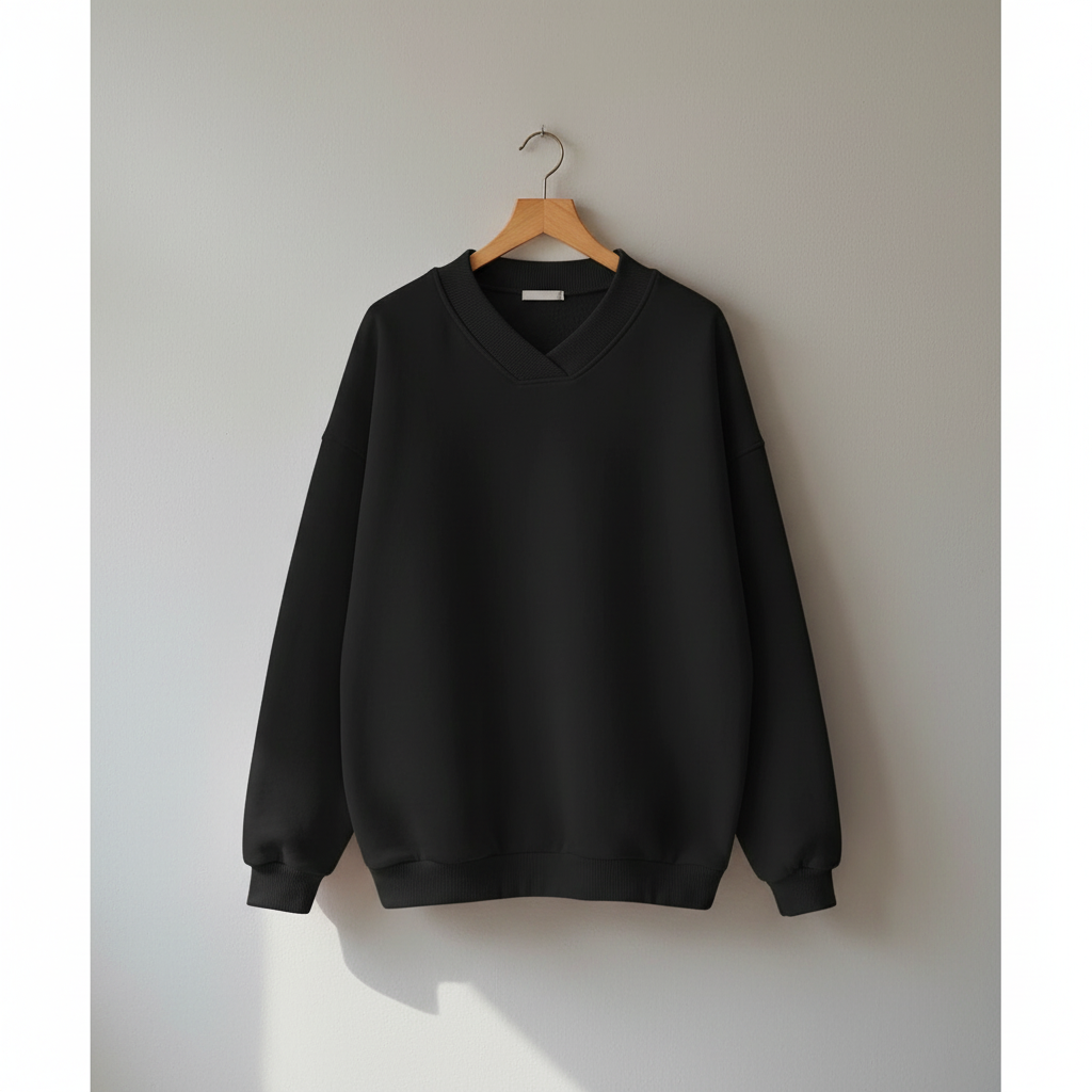 Thessaly | Women's Oversized V-Neck Pullover Sweater — Soft Everyday Knit in 10 Colors | Westmere
