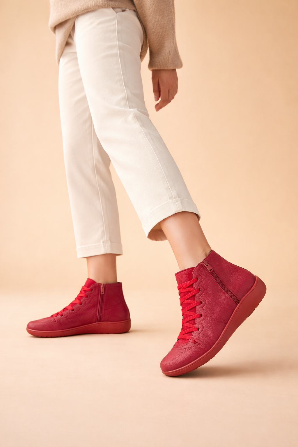 Kayla Womens Cushioned Ankle Boots for All-Day Comfort