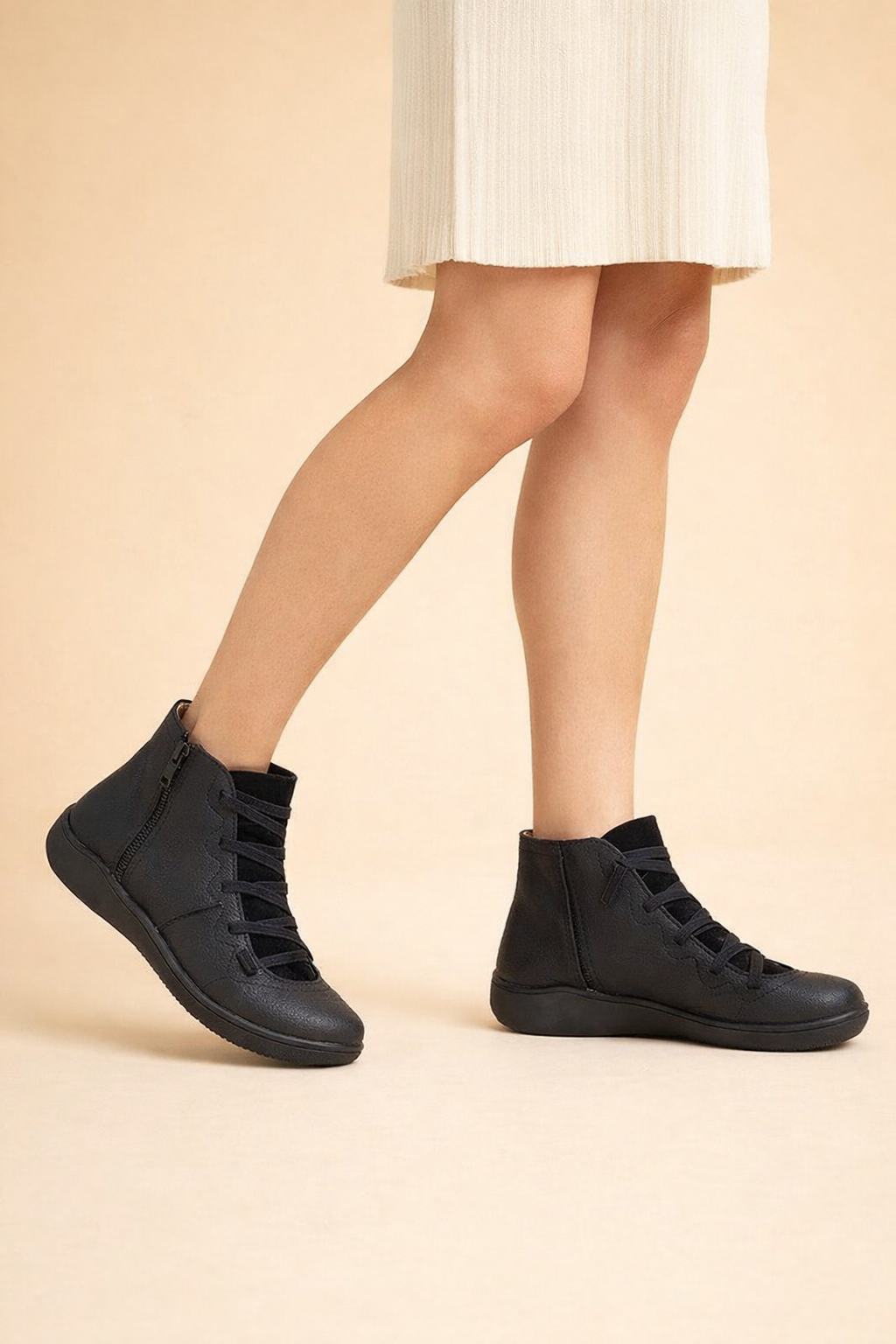 Kayla Womens Cushioned Ankle Boots for All-Day Comfort