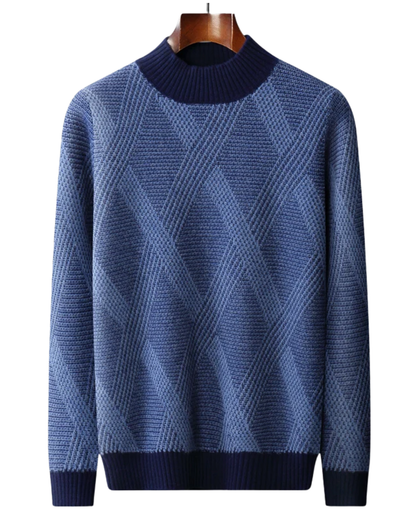 Cuzco - cashmere sweater with high collar
