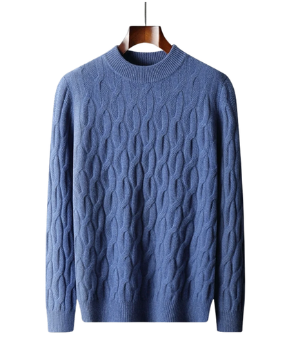 Patrick - Elegant pattern cashmere sweater