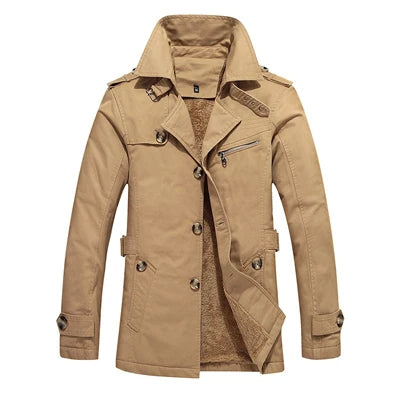 Douglas | Stylish Quilted Trench Coat for Men