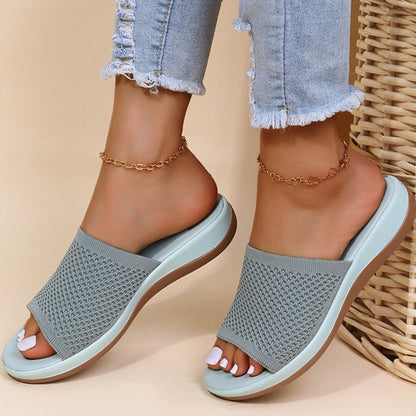 Elle™ | Knit Orthopedic Sandals