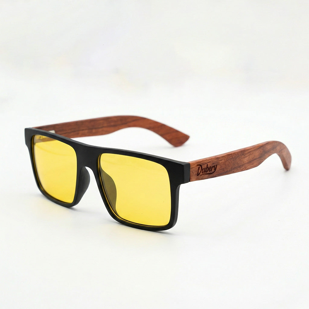 WoodCore™ |Polarized Wooden Temple Sunglasses