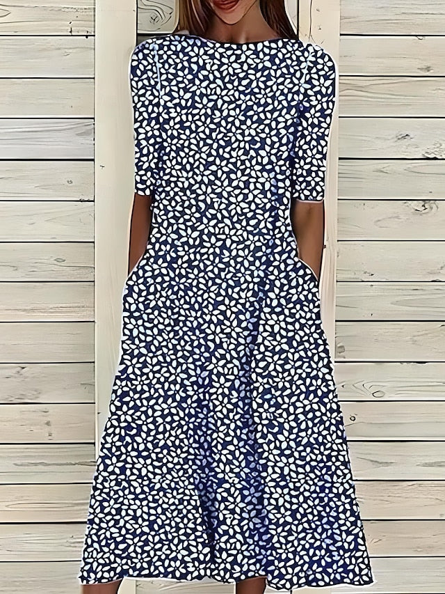 Caitriona™ | Coastal Bloom Maxi Dress