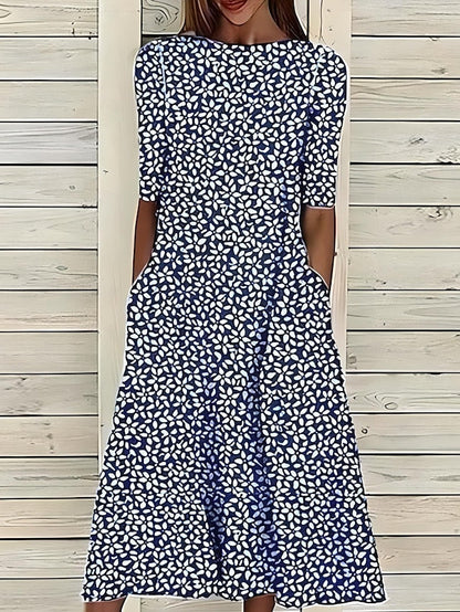 Caitriona™ | Coastal Bloom Maxi Dress